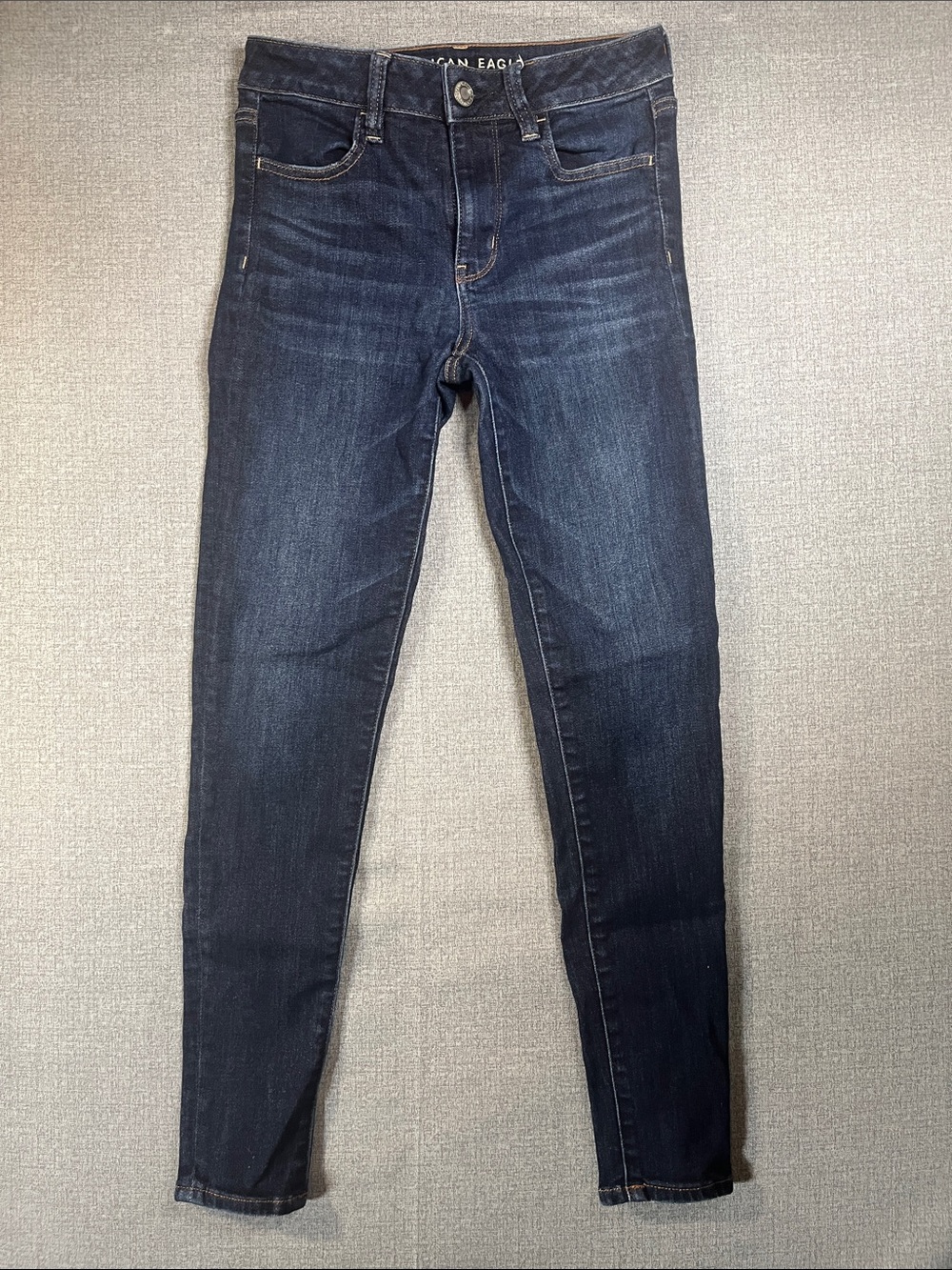 American Eagle Outfitters NLS Hi-Rise Dark Denim Jegging, women’s size 4/26